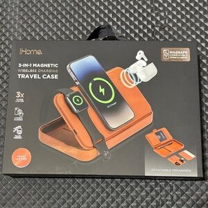 iHome Magnetic Wireless Charging Case - Tan